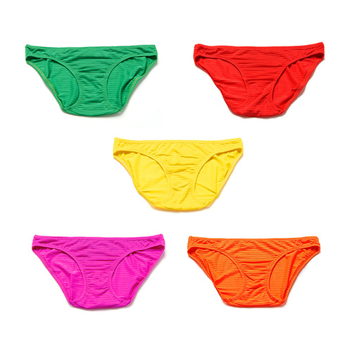 SPECIAL SOLID BASIC PANTY X5 SET 01S / M / L