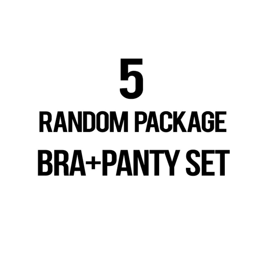 5pcs Random Package 브라+팬티세트 5 랜덤패키지 